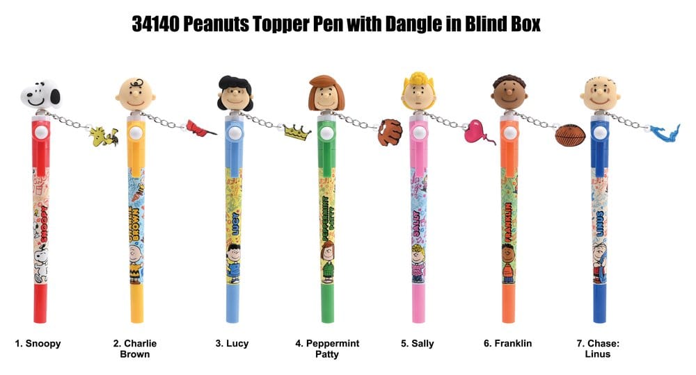 Snoopy 3D Head Topper Drehstift Display (16) Image 1