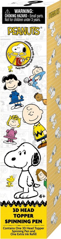 Snoopy 3D Head Topper Drehstift Display (16) Image 2