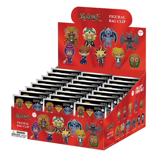 Yu-Gi-Oh 3D PVC-Taschenanhänger Series 1 Display (24) Image 1