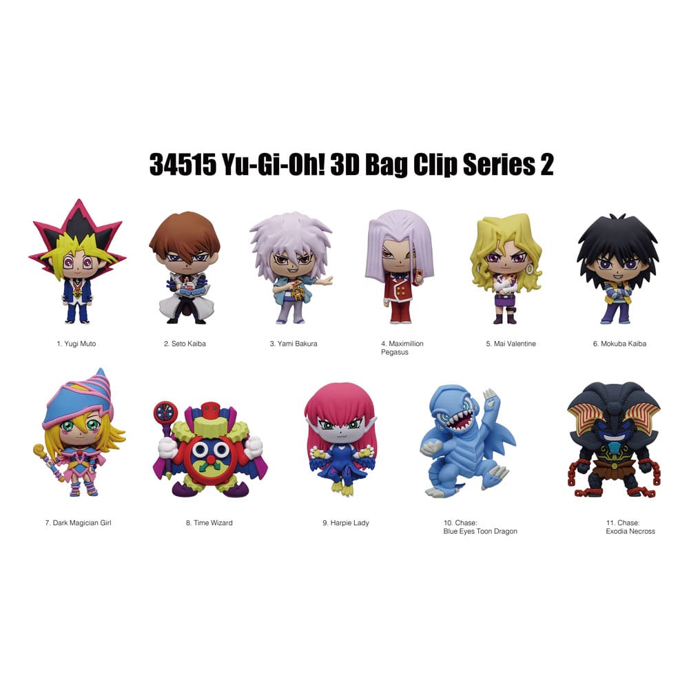Yu-Gi-Oh PVC-Taschenanhänger Series 2 Display (24) Image 1