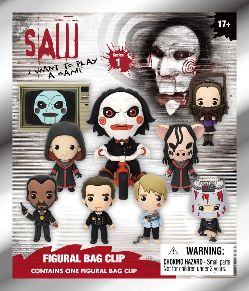 Saw 3D PVC-Taschenanhänger Serie 1 Blind Bag Display (24) Image 3