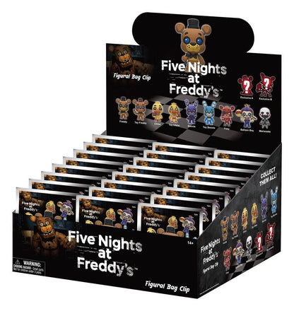 Five Nights at Freddy's 3D PVC-Taschenanhänger Serie 1 Display (24) Image 1