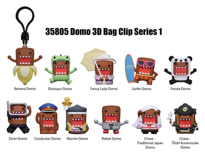 Domo-kun 3D PVC-Taschenanhänger Serie 1 Display (24) Image 2
