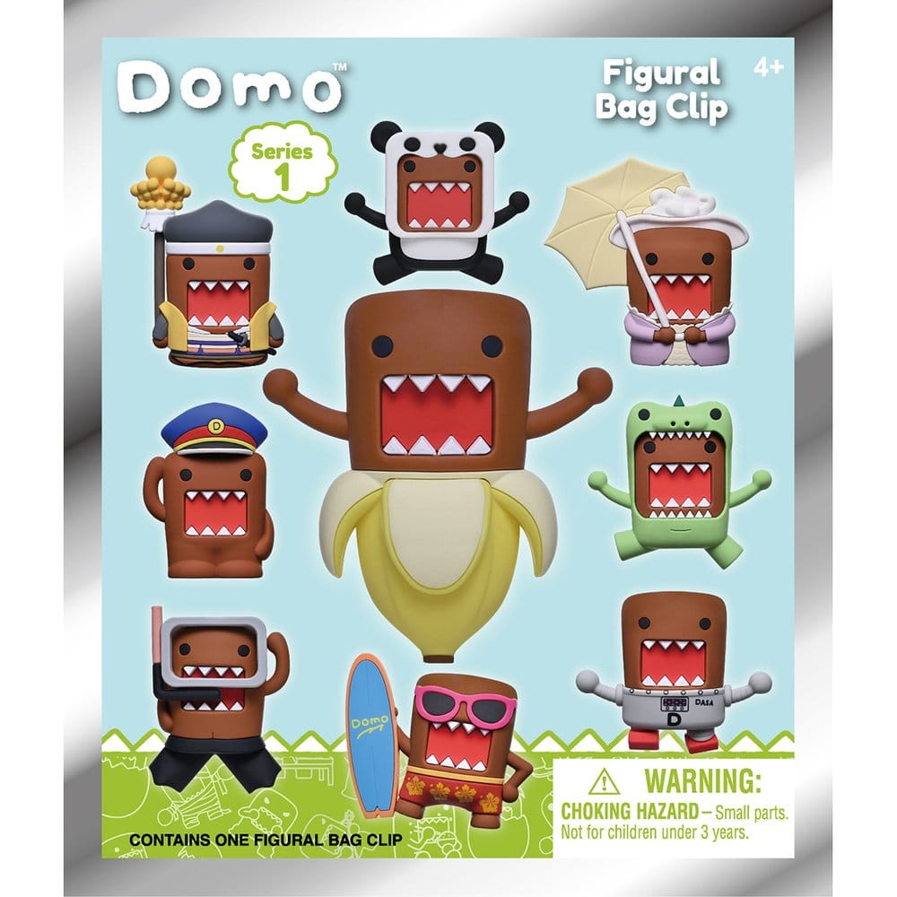 Domo-kun 3D PVC-Taschenanhänger Serie 1 Display (24) Image 3