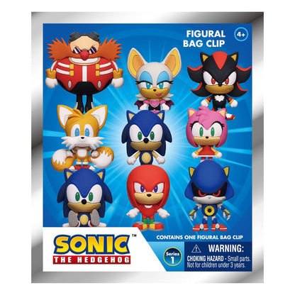 Sonic - The Hedgehog 3D PVC-Taschenanhänger Series 1 Display (24) Image 3