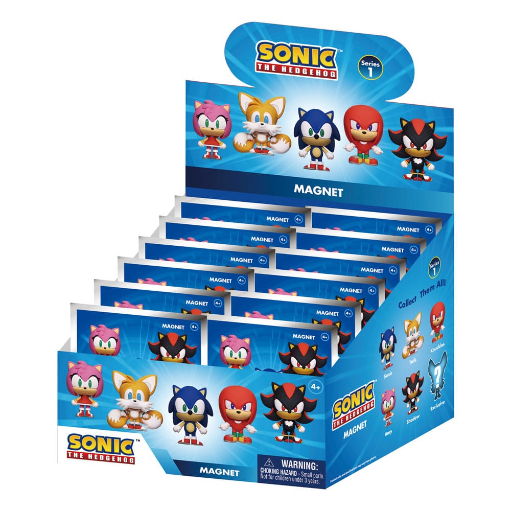 Sonic Magnete blind pack Series 1 Display (12) Image 1