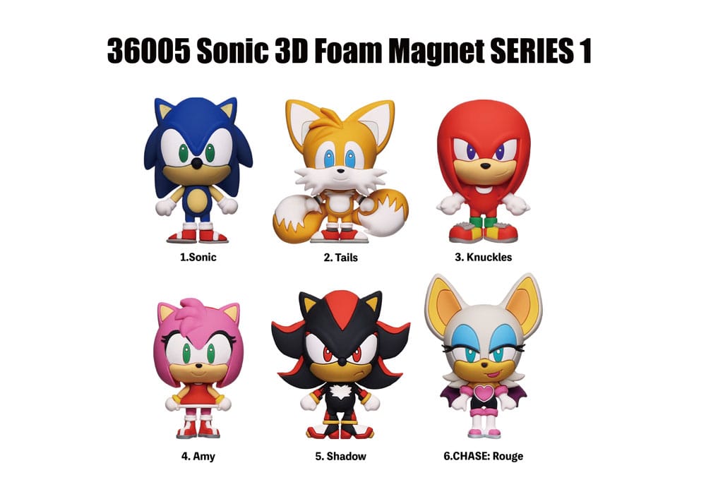 Sonic Magnete blind pack Series 1 Display (12) Image 3