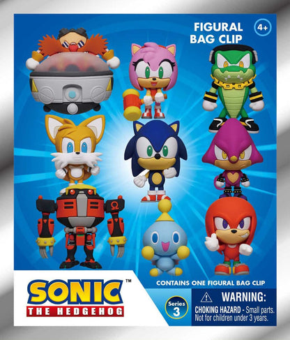 Sonic - The Hedgehog 3D PVC-Taschenanhänger Series 3 Display (24) Image 2
