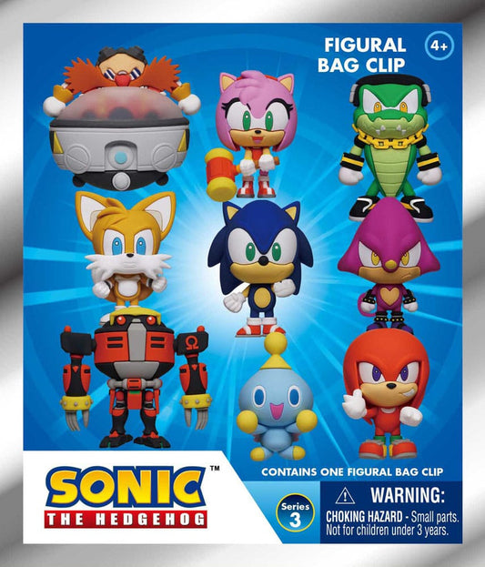 Sonic - The Hedgehog 3D PVC-Taschenanhänger Series 3 Display (24) Image 2