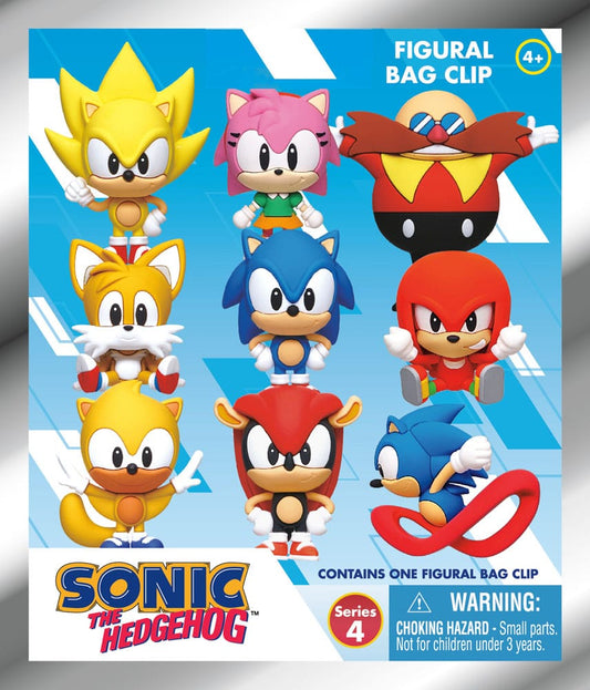 Sonic the Hedgehog PVC-Taschenanhänger Series 4 Display (24) Image 2