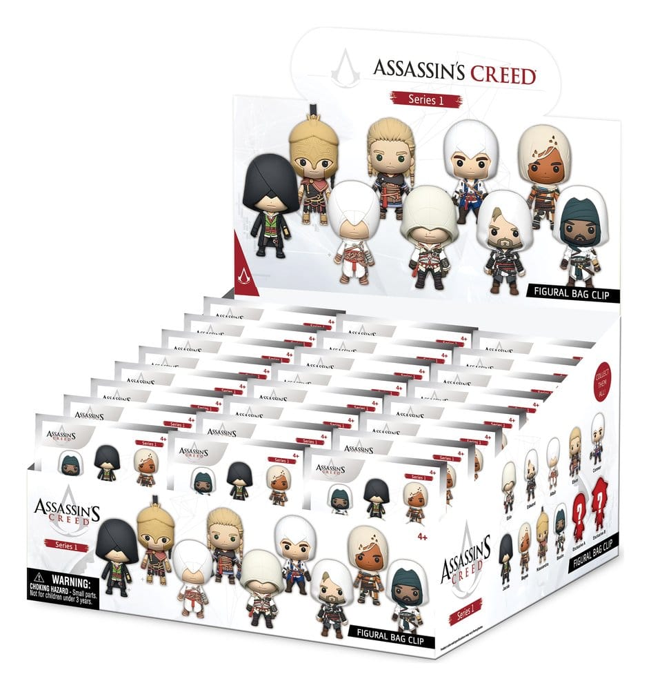 Assassin's Creed 3D PVC-Taschenanhänger Serie 1 Display (24) Image 1