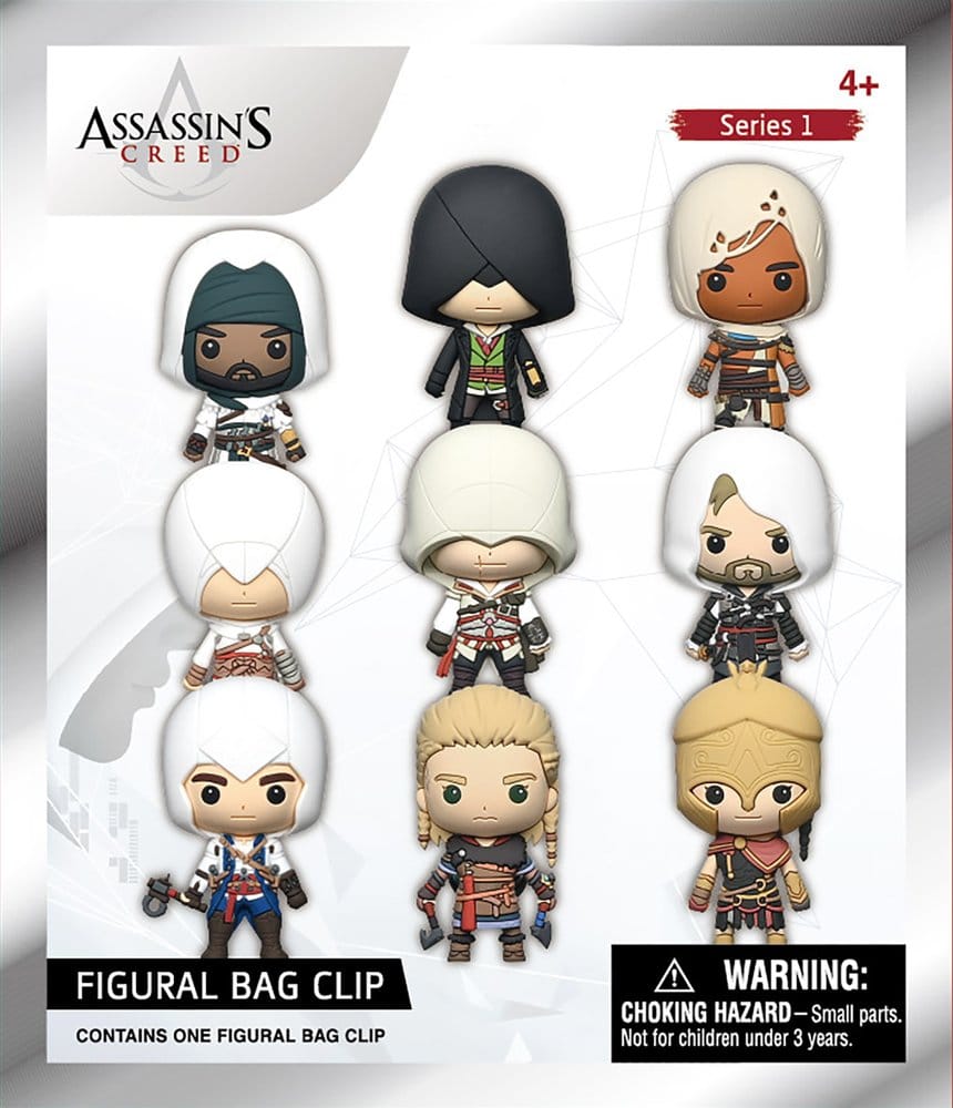 Assassin's Creed 3D PVC-Taschenanhänger Serie 1 Display (24) Image 2