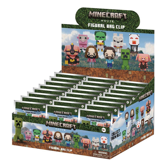 Minecraft 3D PVC-Taschenanhänger Serie 1 Display (24) Image 1