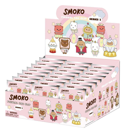 Smoko 3D PVC-Taschenanhänger Serie 2 Display (24) Image 1