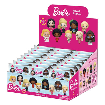 Barbie 3D PVC-Taschenanhänger Serie 1 Display (24) Image 1
