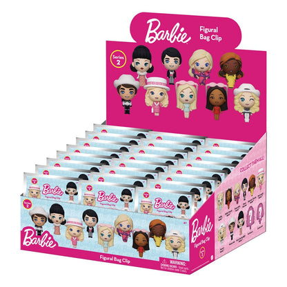 Barbie 3D PVC-Taschenanhänger Serie 2 Display  (24) Image 1