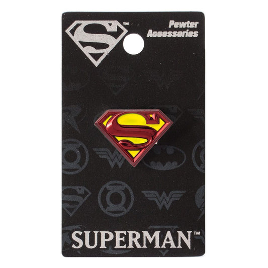 DC Comics Ansteck-Pin Superman Logo bunt Image