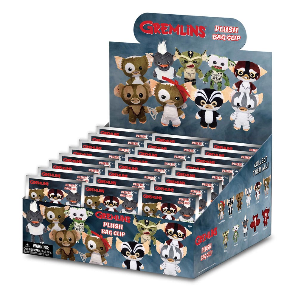 Gremlins Plüsch-Taschenanhänger Display (24) Image 3