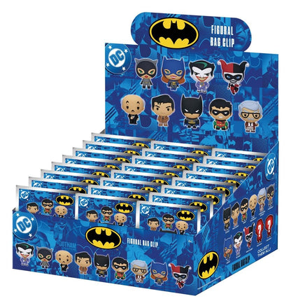 Batman 3D PVC-Taschenanhänger Series 1 Display (24) Image 1