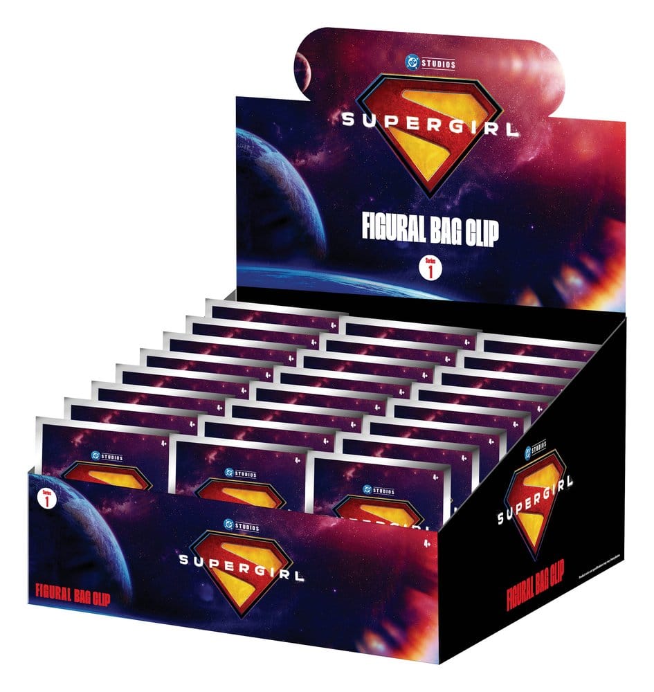 Supergirl 3D PVC-Taschenanhänger Serie 1 Display (24) Image 1