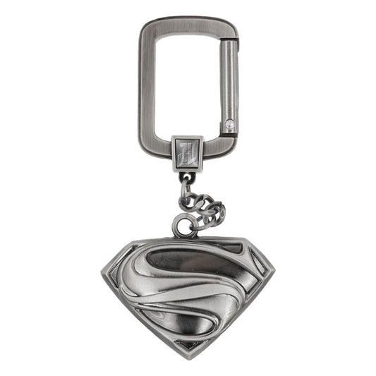 DC Justice League Zinn-Schlüsselanhänger Superman Logo Image