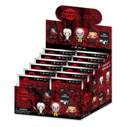 Warner Brothers 3D 3D Magnete Horror Series 1 Display (12) Image 2