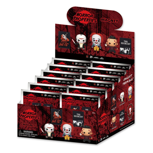Warner Brothers 3D 3D Magnete Horror Series 1 Display (12) Image 2