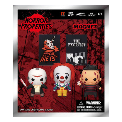 Warner Brothers 3D 3D Magnete Horror Series 1 Display (12) Image 3