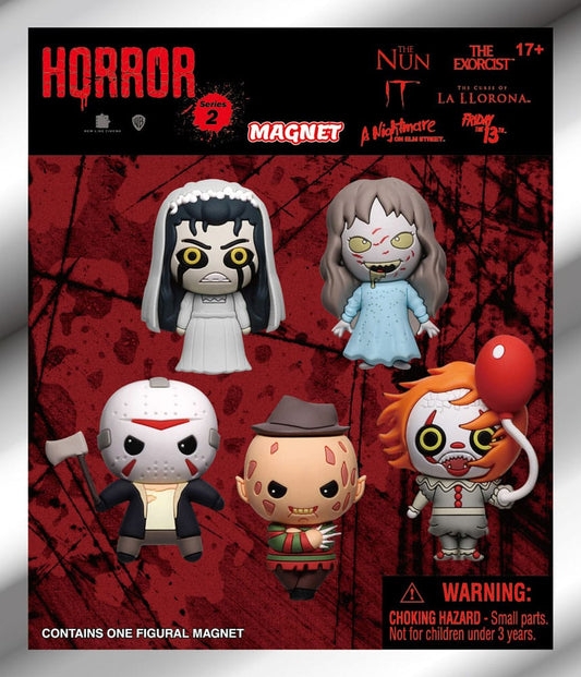 Warner Brother Horror Magnete blind pack Series 2 Display (12) Image 2