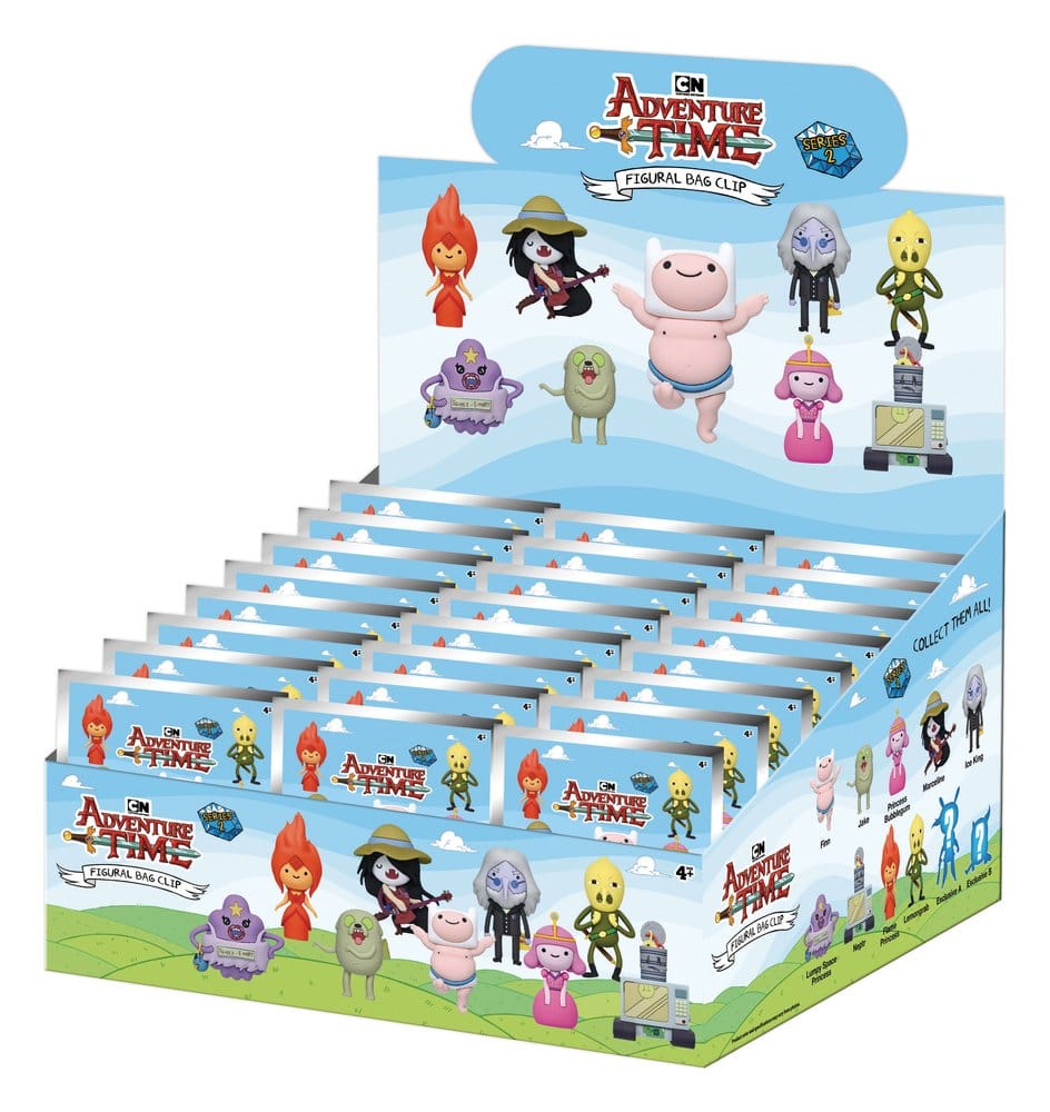 Adventure Time 3D PVC-Taschenanhänger Serie 2 Blind Bag Display (24) Image 1