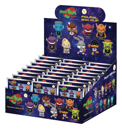 Space Jam 30th Anniversary 3D PVC-Taschenanhänger Serie 1 Blind Bag Display (24) Image 1