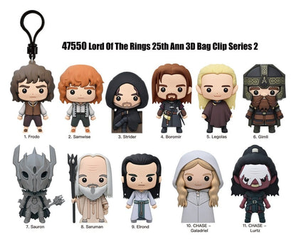 Der Herr der Ringe 3D PVC-Taschenanhänger Serie 2 Display (24) Image 2