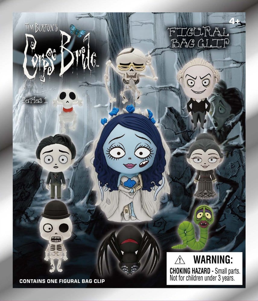 Corpse Bride – Hochzeit mit einer Leiche 3D PVC-Taschenanhänger Serie 1 Blind Bag Display (24) Image 2