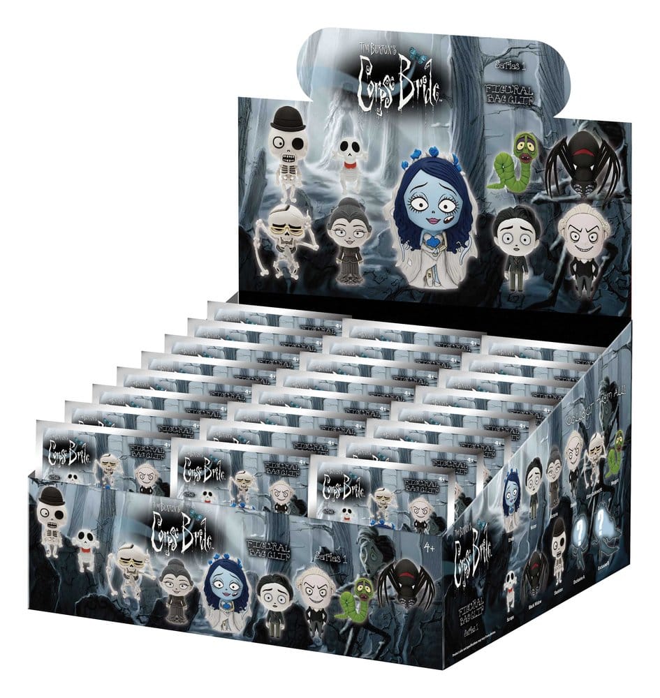 Corpse Bride – Hochzeit mit einer Leiche 3D PVC-Taschenanhänger Serie 1 Blind Bag Display (24) Image 3