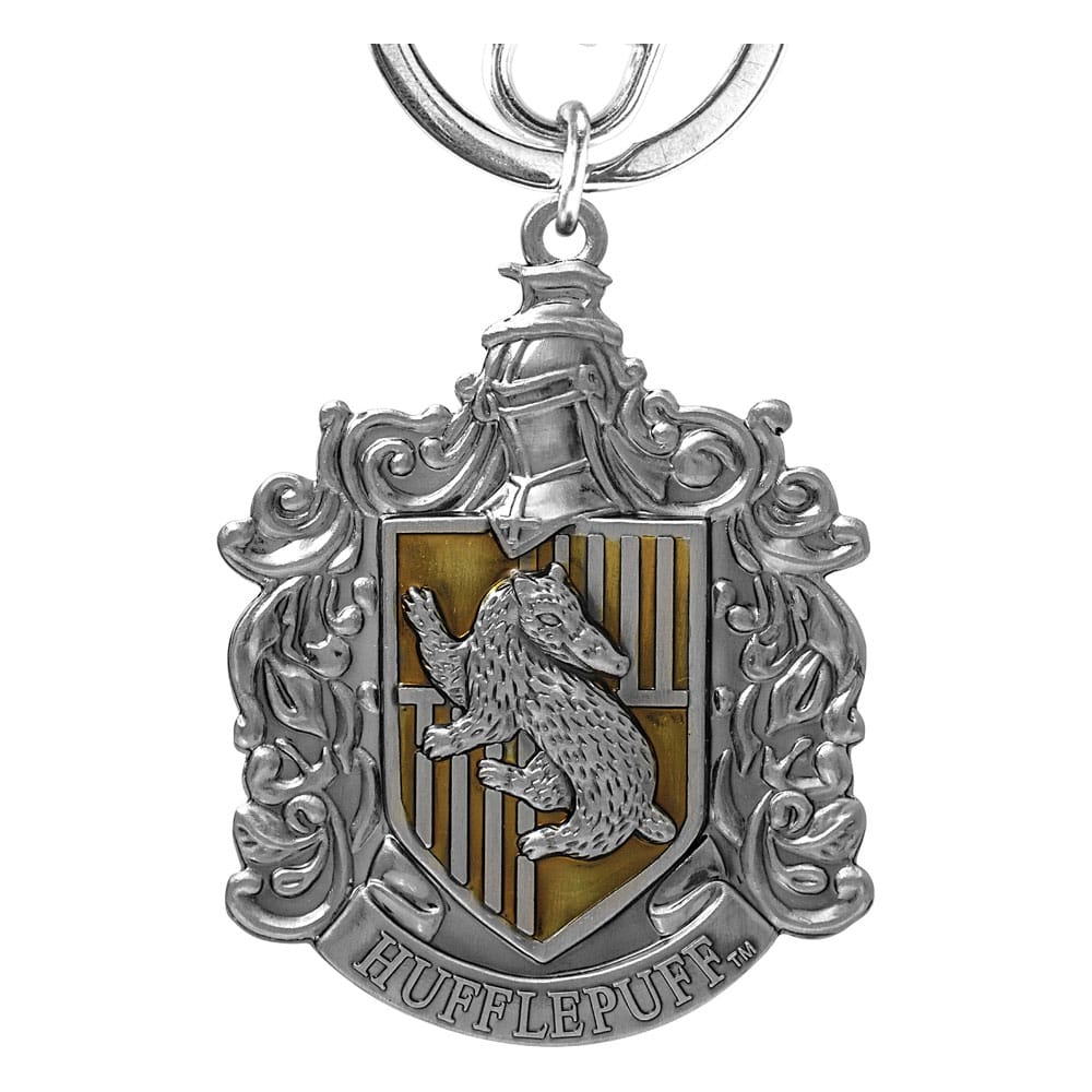 Harry Potter Zinn-Schlüsselanhänger Hufflepuff Crest Image