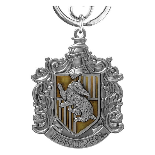 Harry Potter Zinn-Schlüsselanhänger Hufflepuff Crest Image