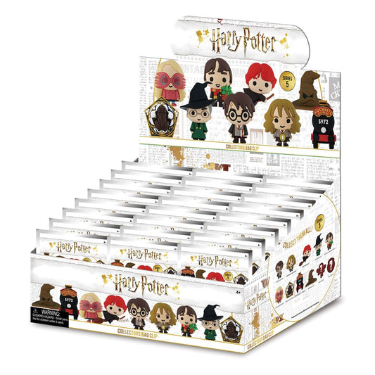 Harry Potter 3D PVC-Taschenanhänger Series 5 Display (24) Image 1
