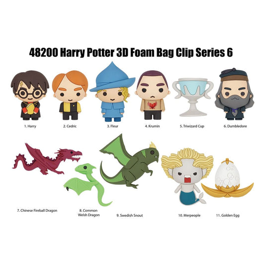 Harry Potter 3D PVC-Taschenanhänger Series 6 Display (24) Image 1