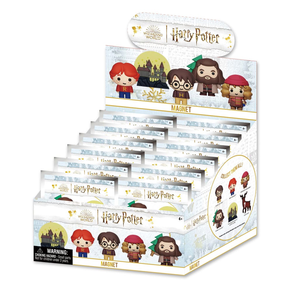 Harry Potter 3D Magnete Christmas Series Display (12) Image 3