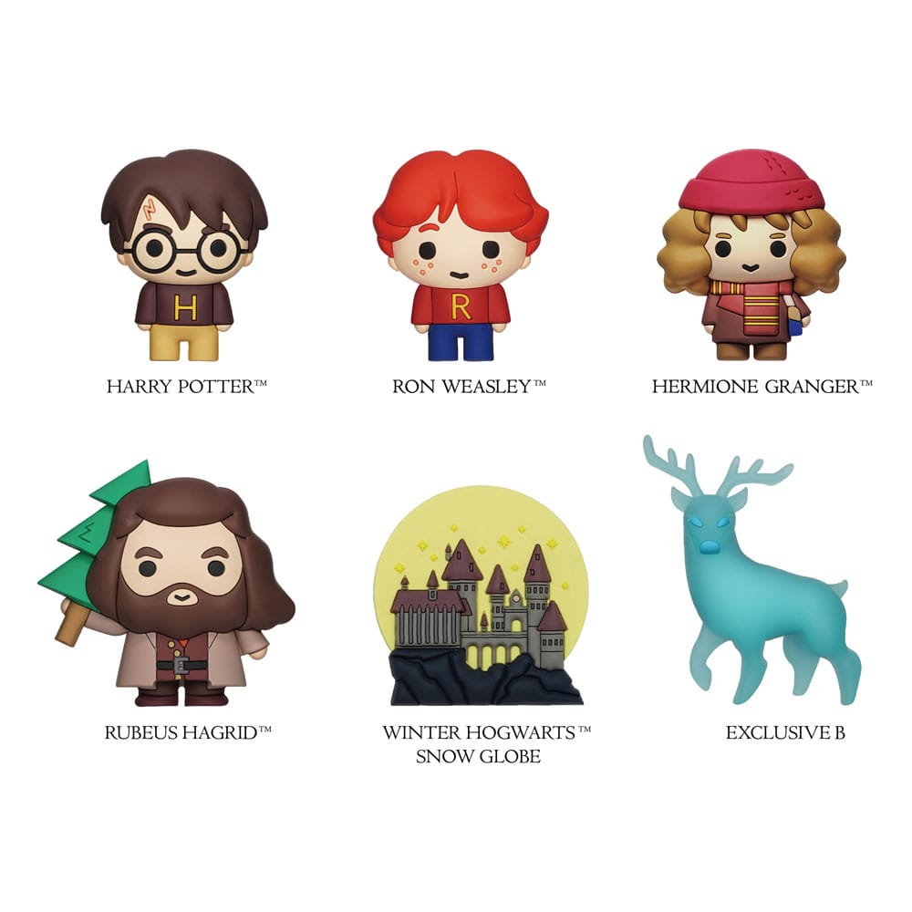 Harry Potter 3D Magnete Christmas Series Display (12) Image 1