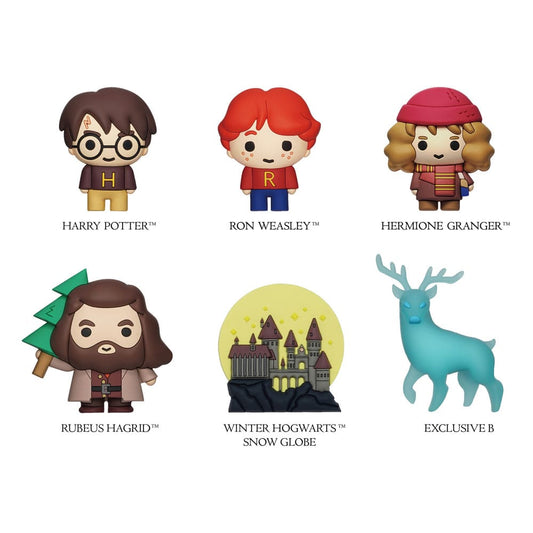 Harry Potter 3D Magnete Christmas Series Display (12) Image 1