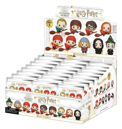 Harry Potter 3D PVC-Taschenanhänger Series 9 Display (24) Image 1