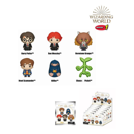 Wizarding World 3D Magnete Series 1 Display (12) Image