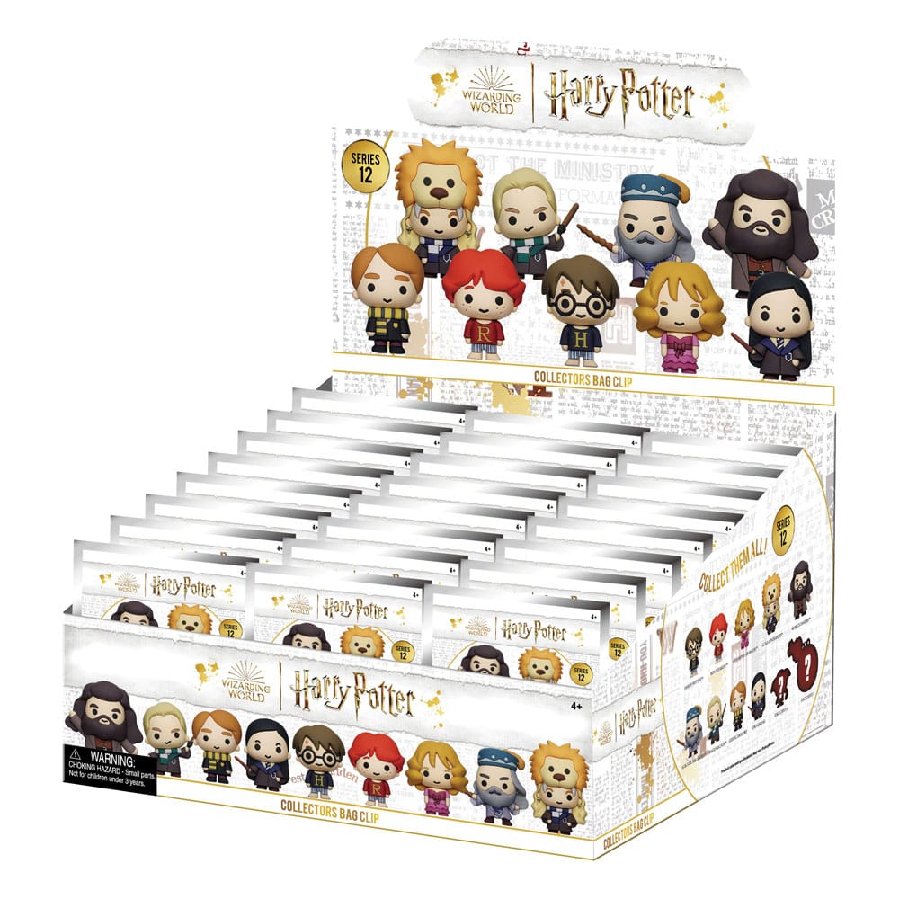Harry Potter 3D PVC-Taschenanhänger Series 12 Display (24) Image 3