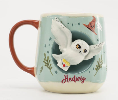 Harry Potter Tasse Hedwig 2D Relief Figural Image 1