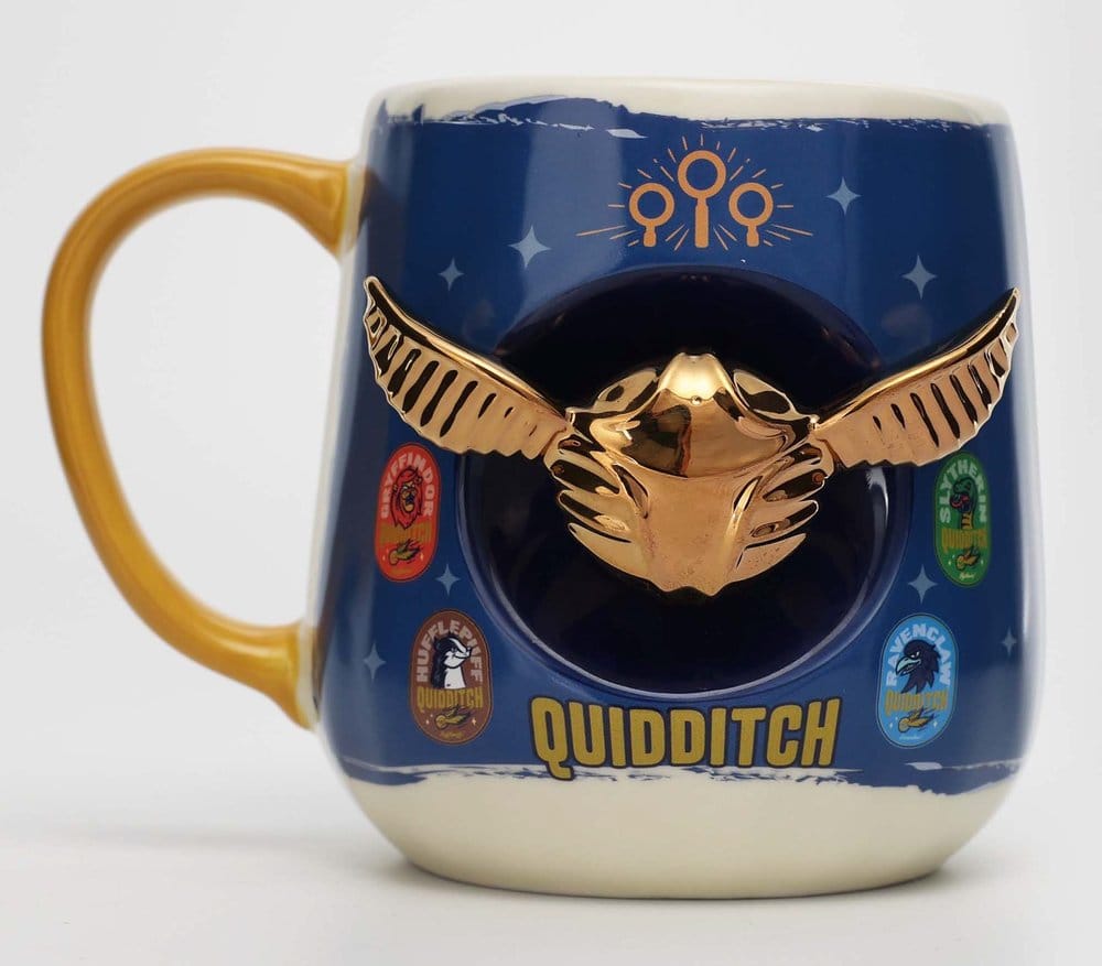 Harry Potter Tasse Goldener Schnatz 2D Relief Figural Image 1