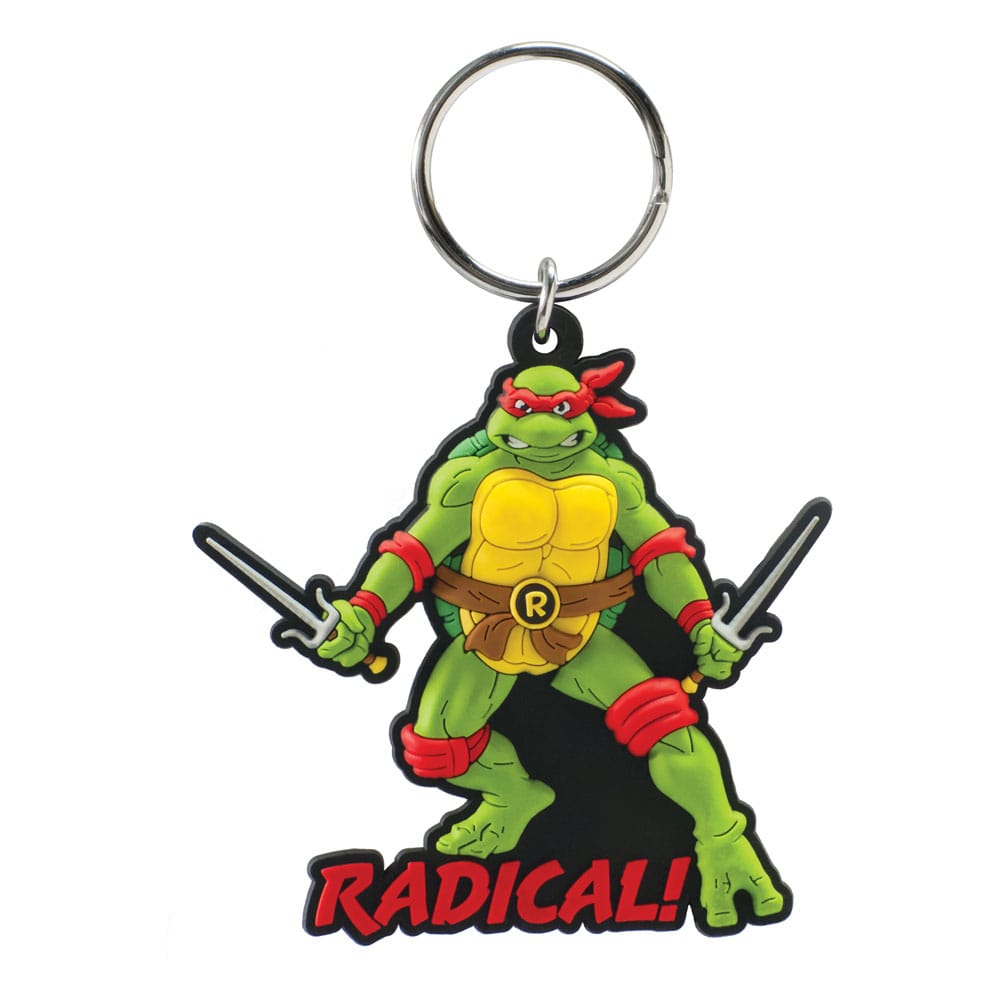 Teenage Mutant Ninja Turtles Soft Touch PVC Taschenanhänger Raphael Image