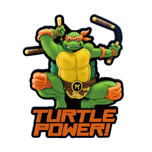 Teenage Mutant Ninja Turtles Soft Touch Magnet Micheangelo Image