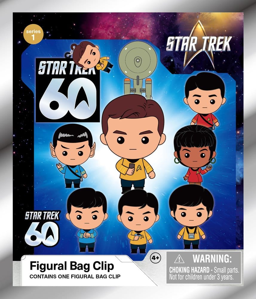Star Trek 3D PVC-Taschenanhänger Serie 1 Display (24) Image 2