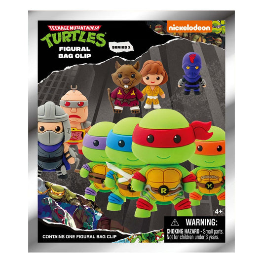 Teenage Mutant Ninja Turtles 3D PVC-Taschenanhänger Series 1 Display (24) Image 2